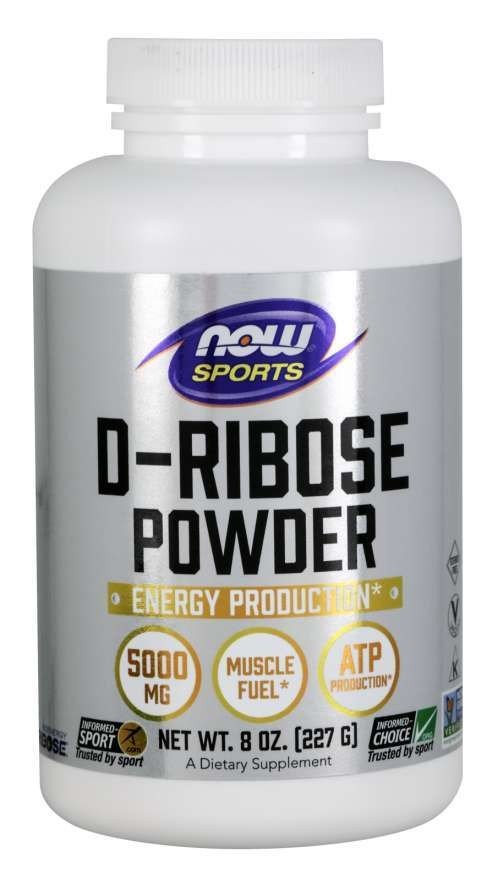 Now Foods D-Ribose Powder, 100 % pure 8 oz Powder