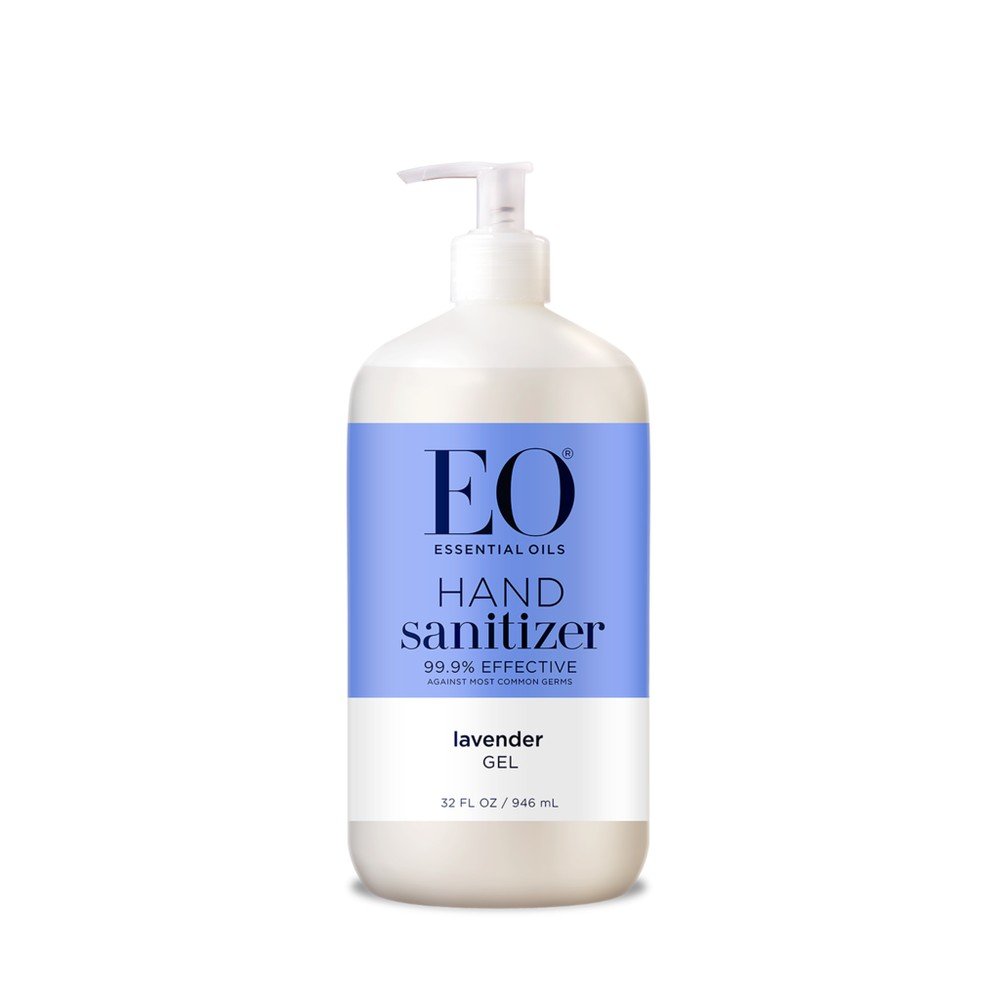 EO Hand Sanitizer Organic Lavender 32 oz Gel