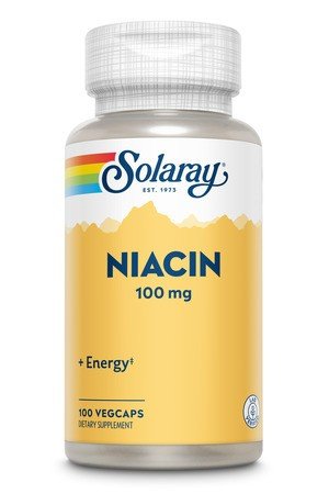 Solaray Niacin 100mg 100 VegCaps