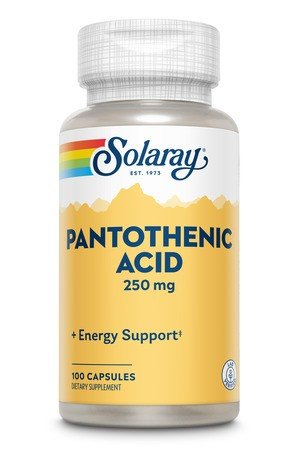 Solaray Pantothenic Acid 250mg 100 Capsule