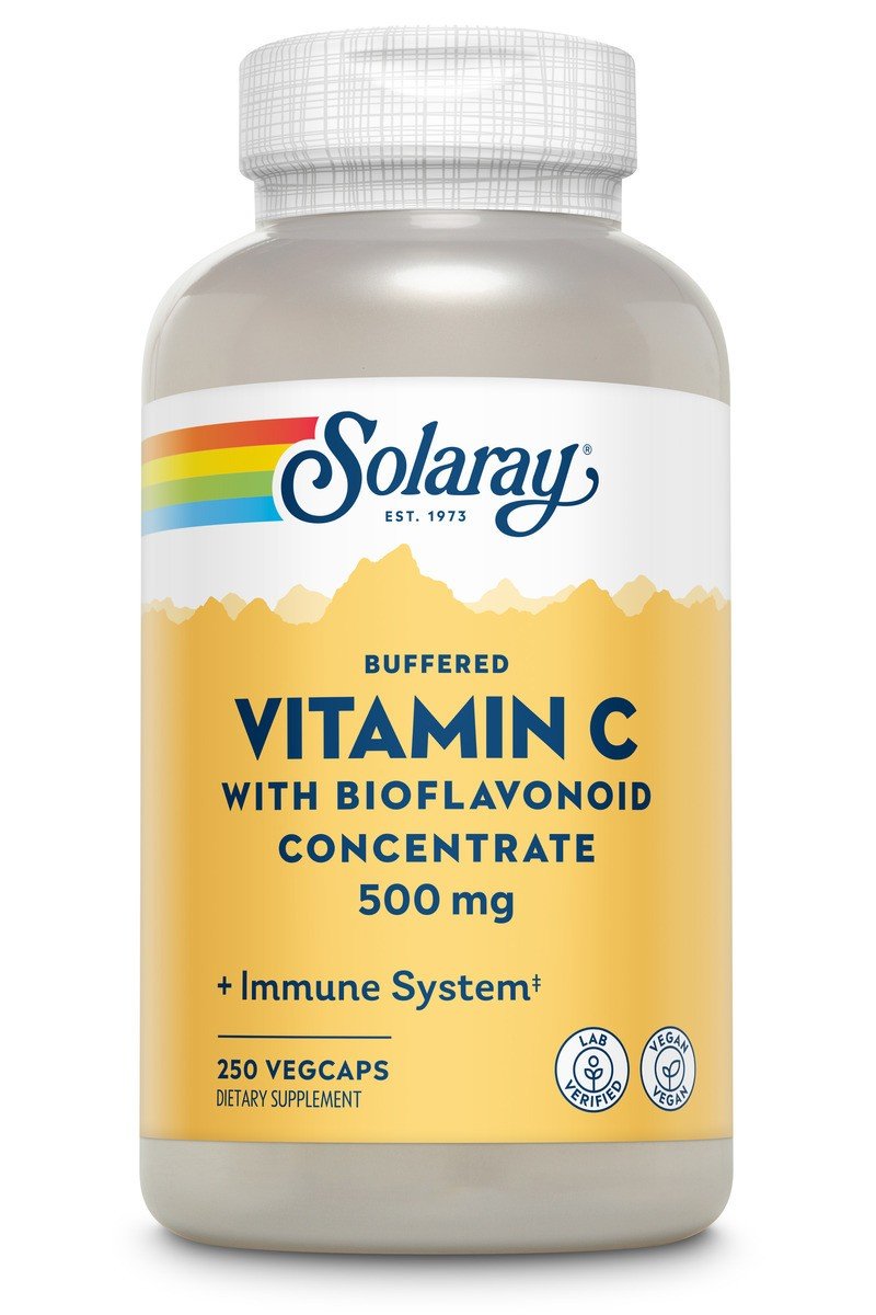 Solaray Bio-Plex Buffered Vitamin C 500mg 250 Capsule