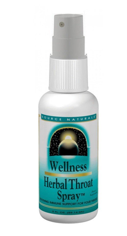 Source Naturals, Inc. Wellness Herbal Throat Spray 1 oz Liquid