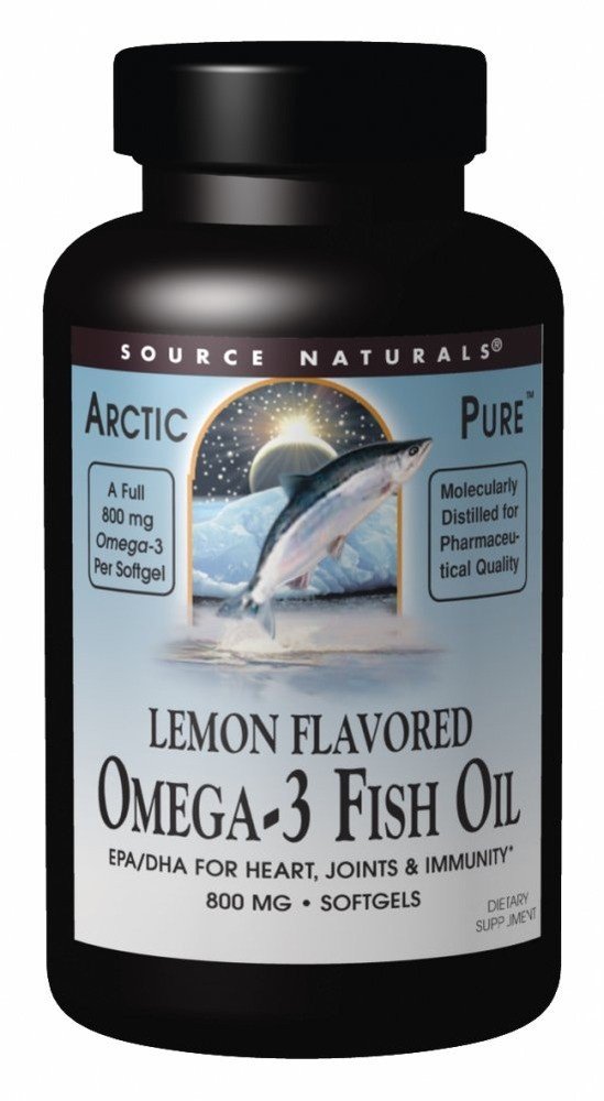 Source Naturals, Inc. Artic Pure Lemon Flavored 30 Softgel