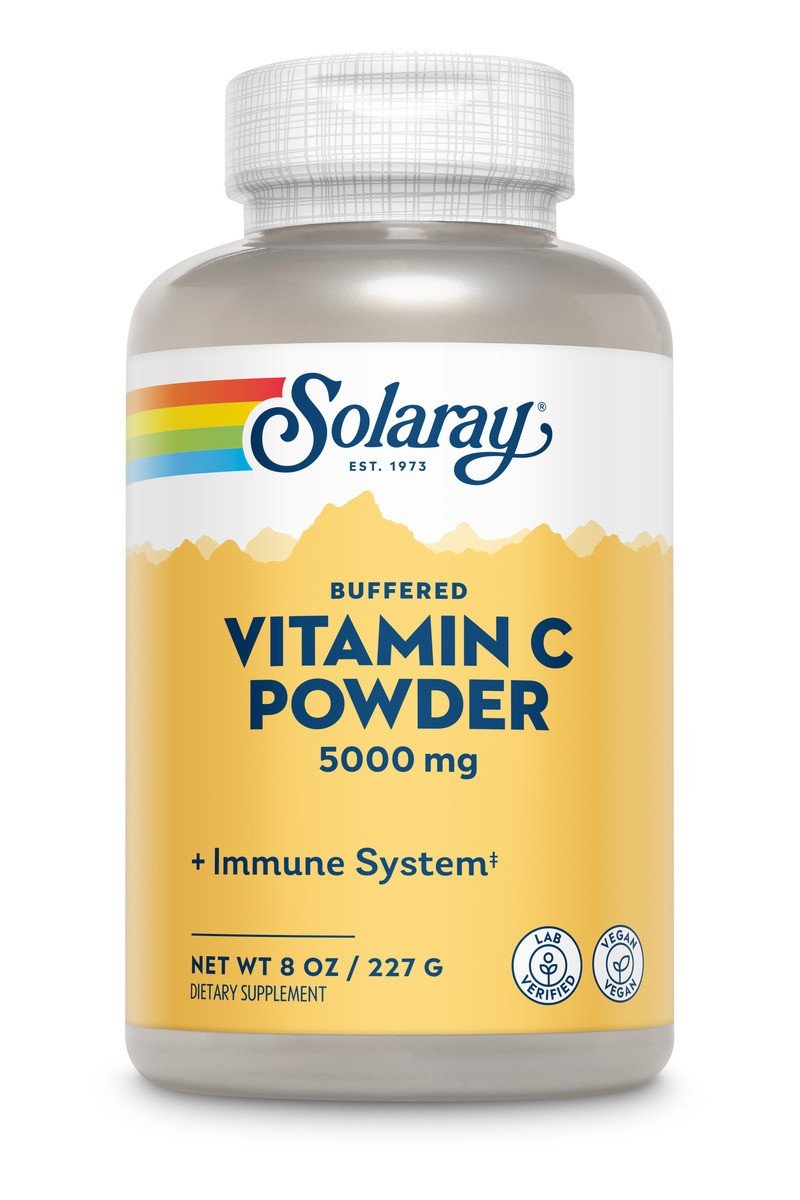 Solaray Buffered Vitamin C 5000 mg 8 oz Powder