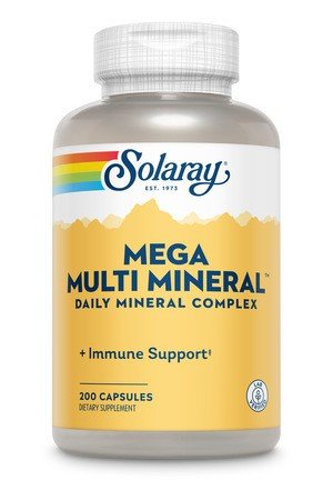 Solaray Mega Multi Mineral 200 Capsule