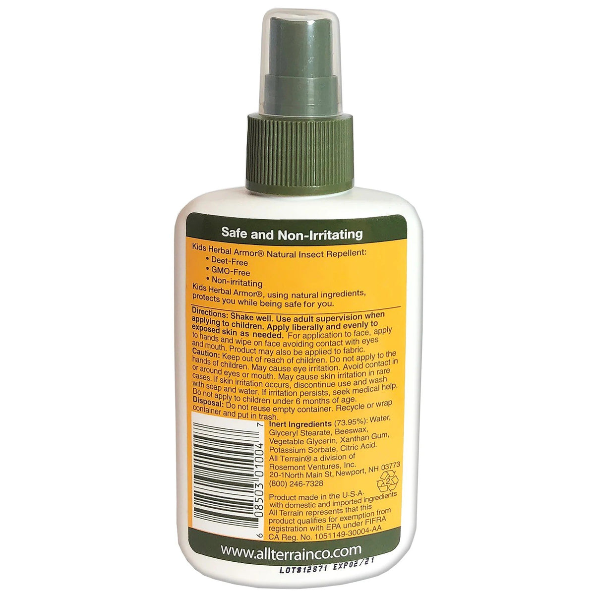 All Terrain Kids Herbal Armor 4 oz Spray