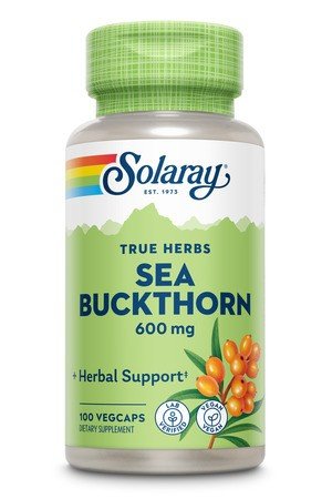 600 milligrams Sea Buckthorn | Solaray True Herbs | Vegan | Dietary Supplement | VitaminLife