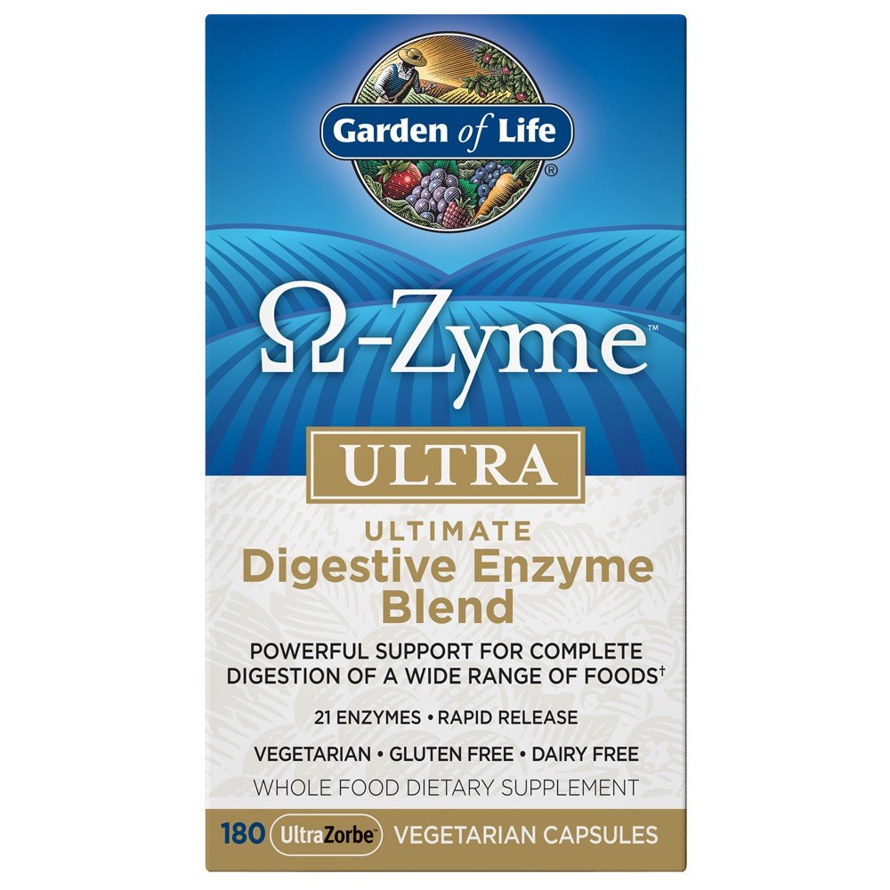 Garden of Life Q-Zyme Ultra 180 Capsule