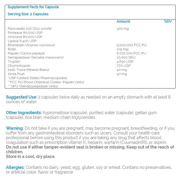 Source Naturals, Inc. Rejuvenzyme 180 Capsule