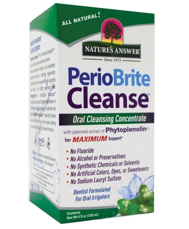 Nature's Answer Perio Cleanse Oral Irrigator Concentrate 4 oz Liquid