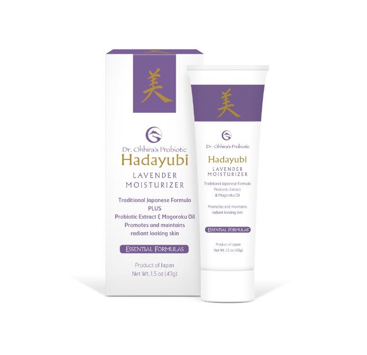 Essential Formulas Dr. Ohhira&#39;s Probiotic Hadayubi Lavender Moisturizer 1.5 oz (43 g) Liquid