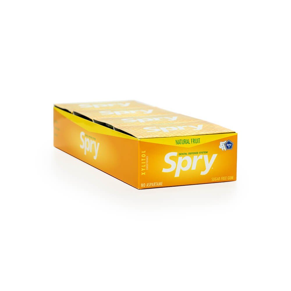 Xlear Spry Chewing Gum Fresh Fruit-Box 20 Packs Gum