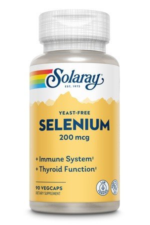 Solaray Selenium Yeast-Free 200mcg 90 VegCaps