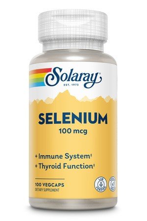 Solaray Selenium 100mcg 100 Capsule