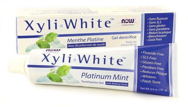 Now Foods XyliWhite Platinum Baking Soda Toothpaste 6.4 oz Tube