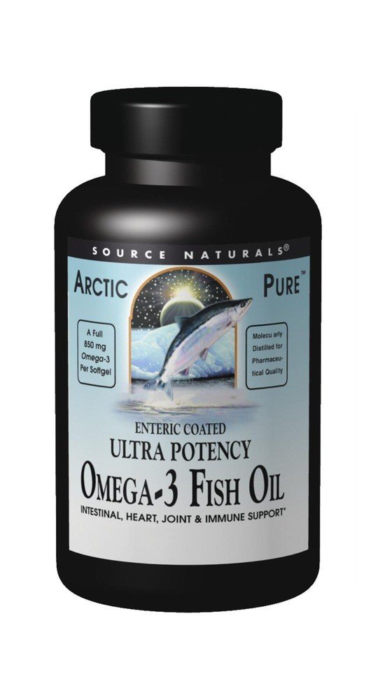 Source Naturals, Inc. ArcticPure Enteric Coated Omega 3 Fish Oil 120 Softgel