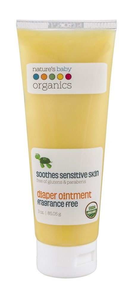 Natures Baby Organics Organic Diaper Ointment - Fragrance Free 3 oz Ointment