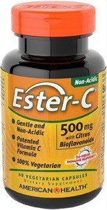 American Health Products Ester-C 500 mg with Citrus Bioflavonoids 60 VegCap