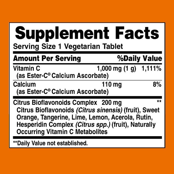 American Health Products Ester-C 1000 mg with Citrus Bioflavonoids 120 VegTab