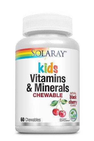 Solaray Children&#39;s Chewable Vitamins &amp; Minerals 60 Chewable