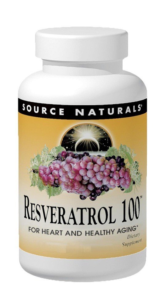 Source Naturals, Inc. Resveratrol 100 mg 30 Tablet