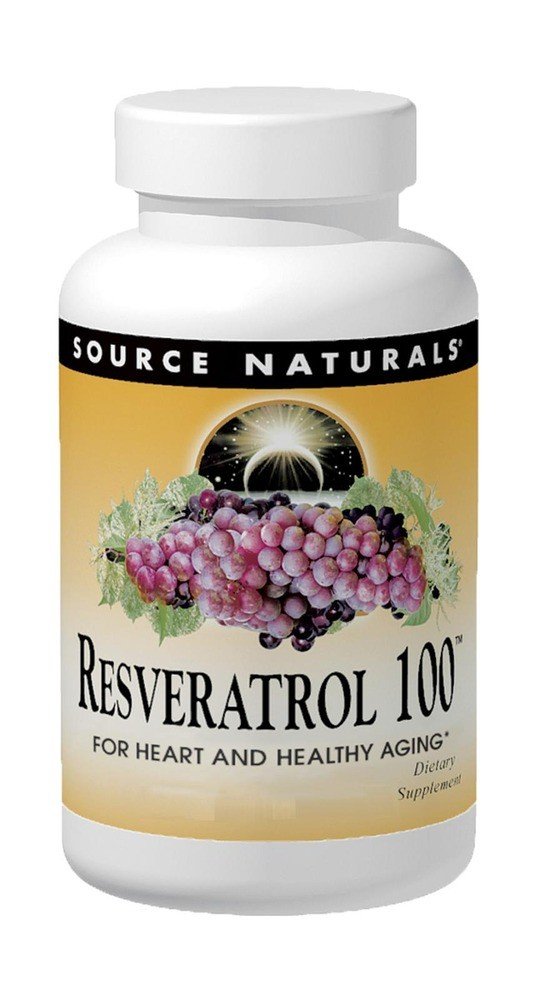 Source Naturals, Inc. Resveratrol 100mg 60 Tablet