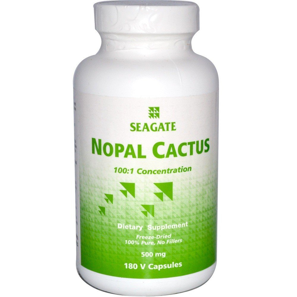 Seagate Vitamins Nopal Cactus 500 mg 180 Capsule