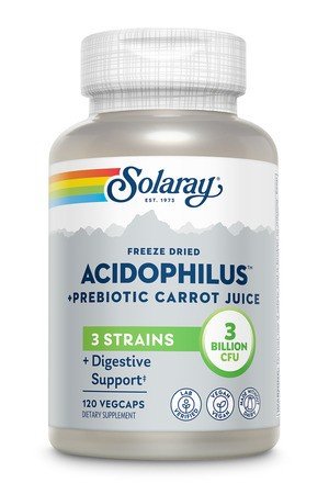 Solaray Acidophilus Plus Carrot Juice 120 Capsule