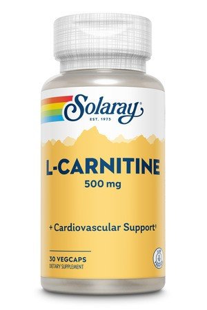 Solaray Free-From L-Carnitine 500mg 30 VegCaps