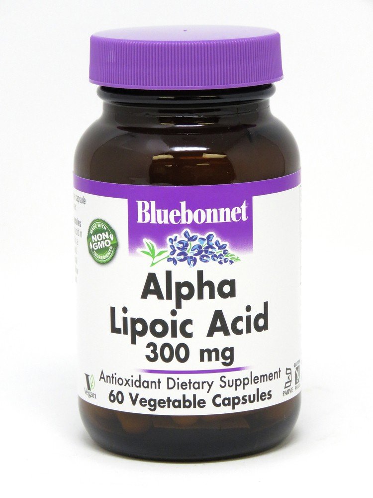 Bluebonnet Alpha Lipoic Acid 300 mg 60 VegCap