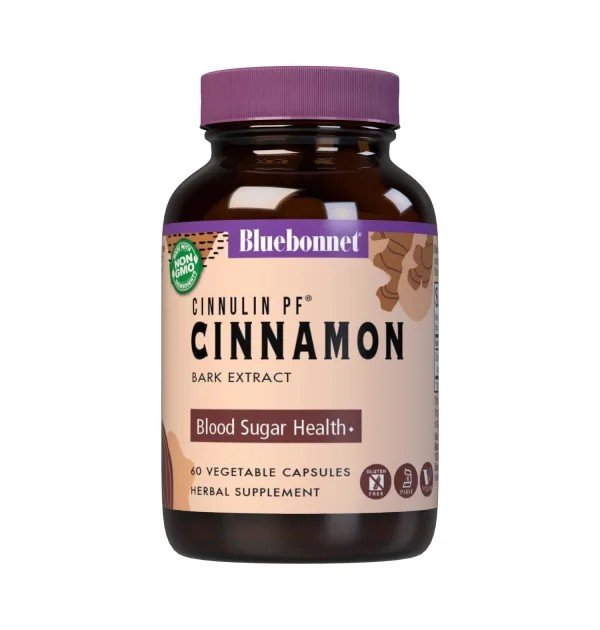 Bluebonnet Cinnulin PF Cinnamon Extract 60 VegCap