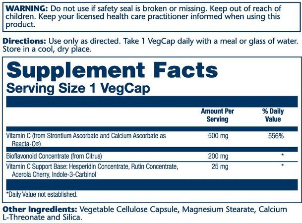 Solaray Reacta-C 60 VegCap