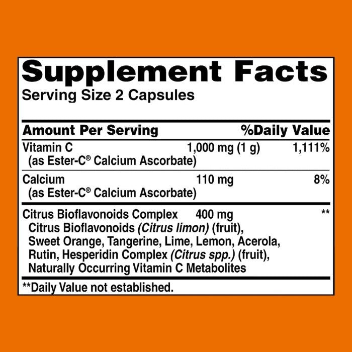 American Health Products Ester-C 500 mg with Citrus Bioflavonoids 60 Capsule