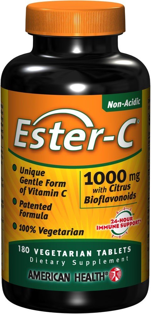 American Health Products Ester-C 1000 mg with Citrus Bioflavonoids 180 VegTab