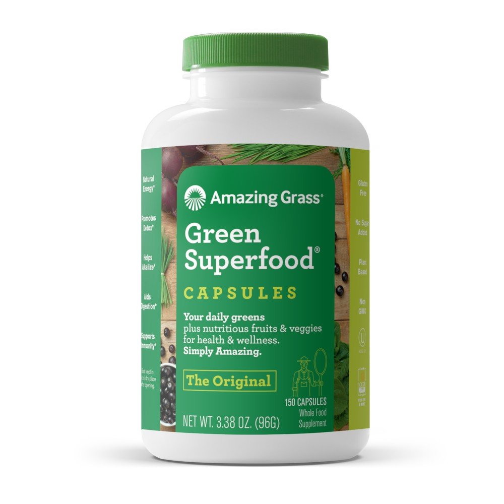 Amazing Grass Green SuperFood 150 Capsule