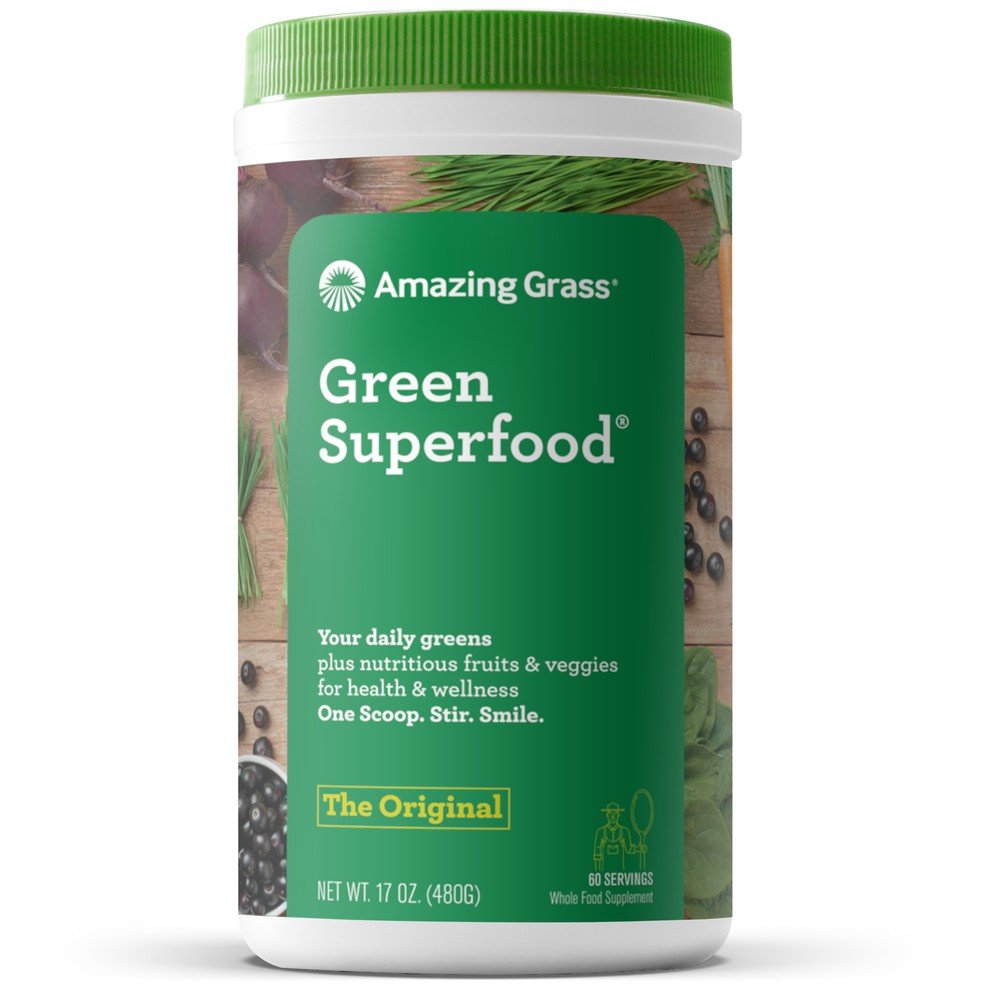 Amazing Grass Green SuperFood Original 60 Serving 17 oz Powder