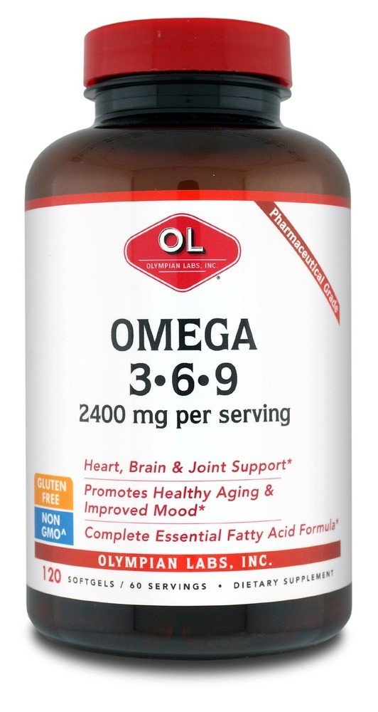 Olympian Labs Omega 3-6-9 2400mg 120 Softgel