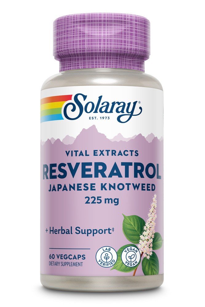 Solaray Triple Strength Resveratrol 225 mg 60 VegCap