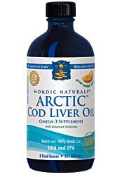 Nordic Naturals Arctic Cod Liver Oil - Strawberry 8 oz Liquid