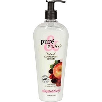Pure &amp; Basic Body Lotion Fuji Appleberry 12 oz Liquid