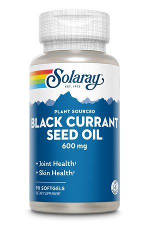 Solaray Black Currant Seed Oil 600 mg 90 Softgel