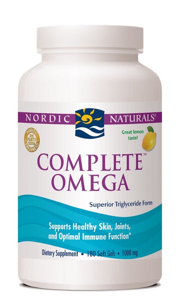 Nordic Naturals Complete Omega Lemon 180 Softgel