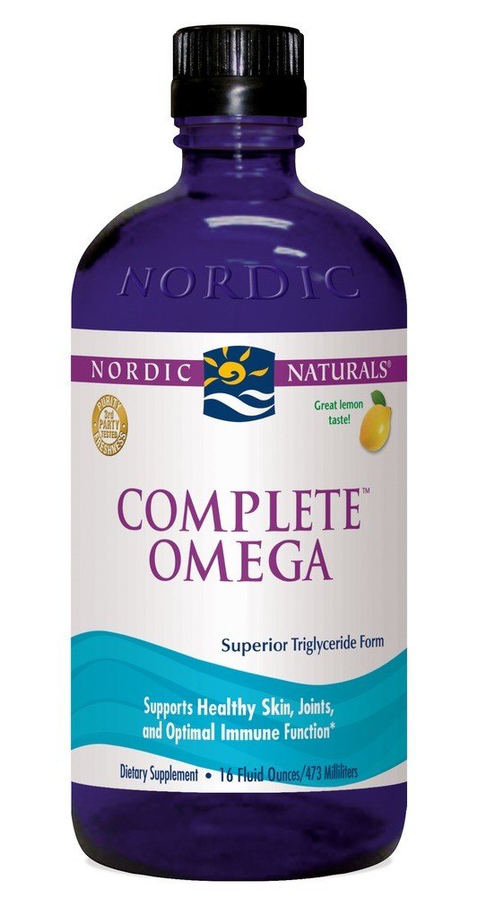 Nordic Naturals Complete Omega Lemon 16 oz Liquid