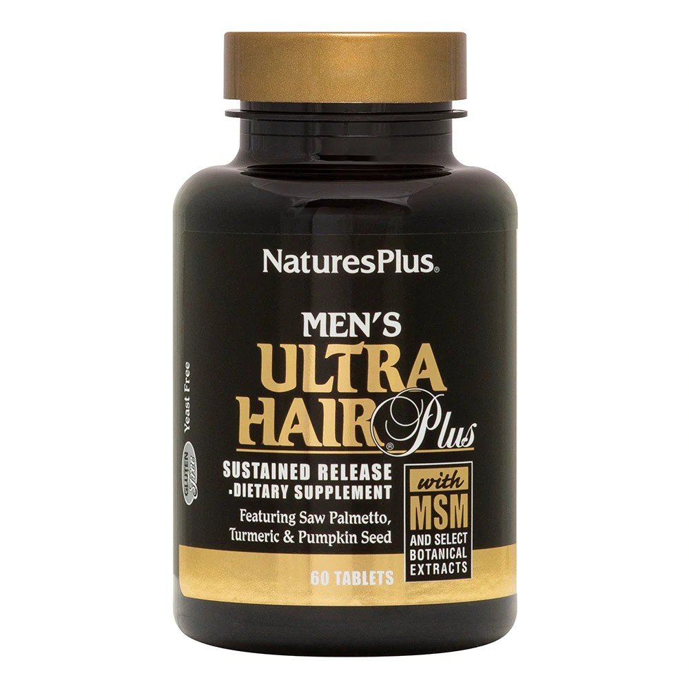 Nature's Plus Ultra Hair Plus Mens 60 Tablet