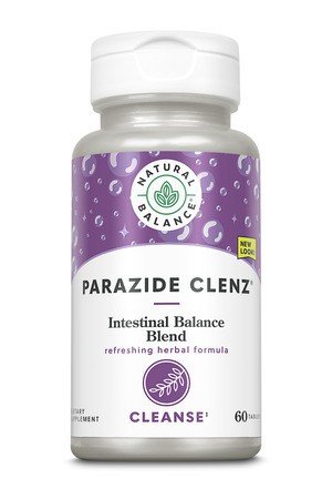 Parazide Clenz | Natural Balance | Intestinal Balance Blend | Dietary Supplement | 60 Tablets | VitaminLife