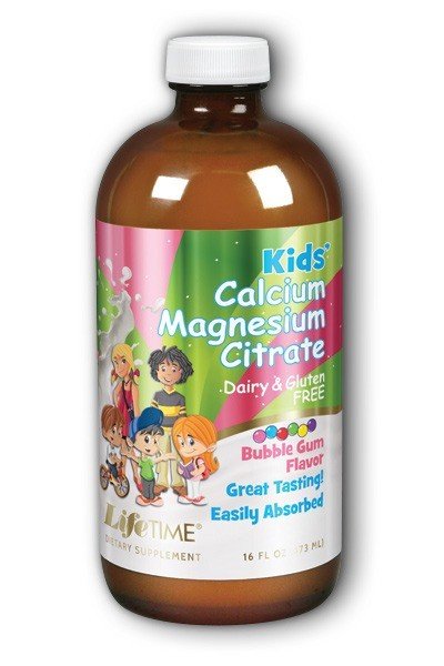 LifeTime Kids Liquid Cal Mag Natural Mixed Fruit Flavor 16 oz Liquid