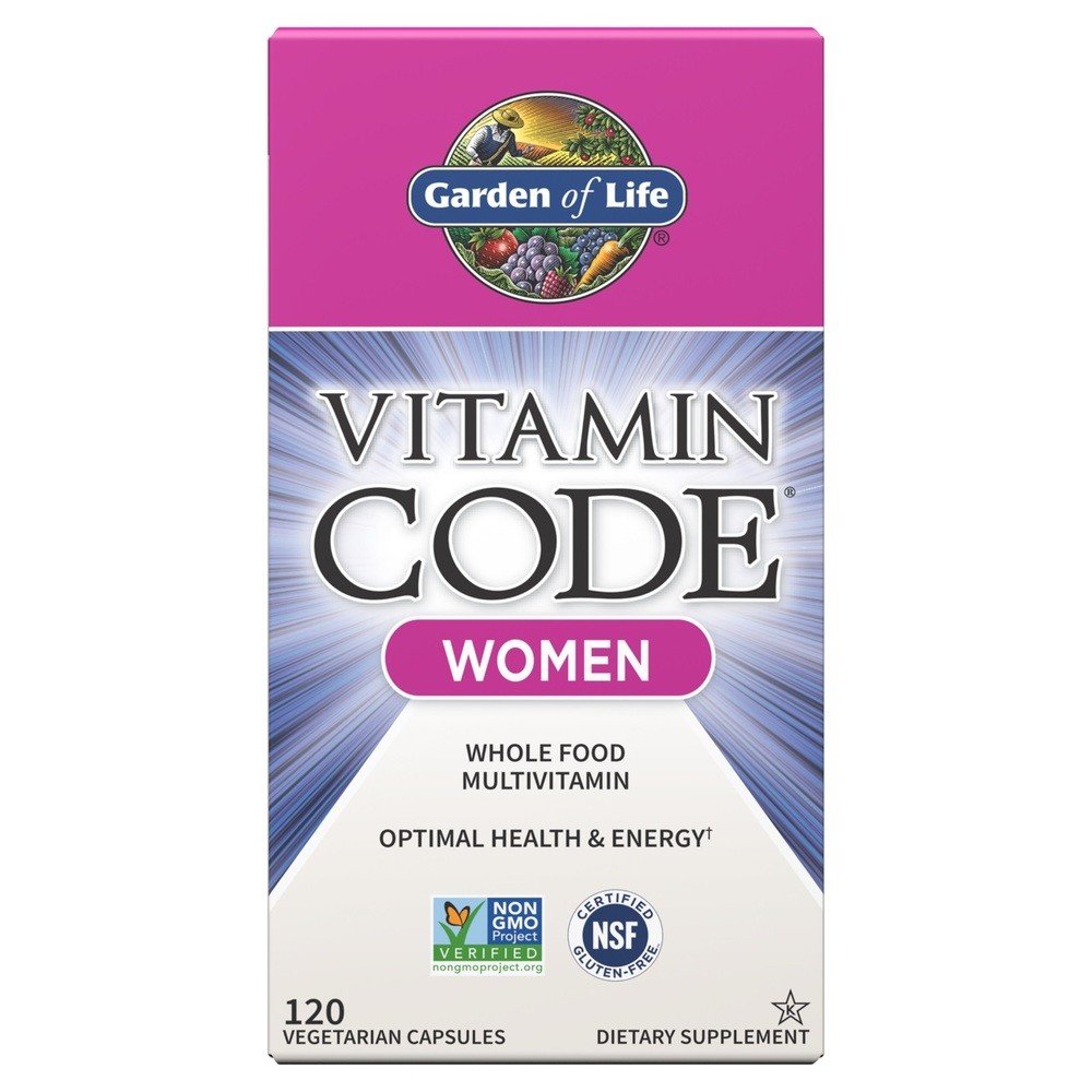 Garden of Life Vitamin Code Women&#39;s Multi 120 Capsule