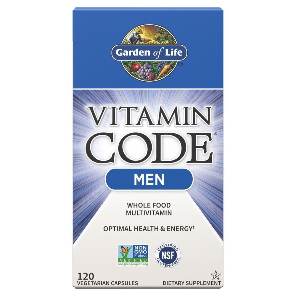 Garden of Life Vitamin Code Men&#39;s Multi 120 Capsule