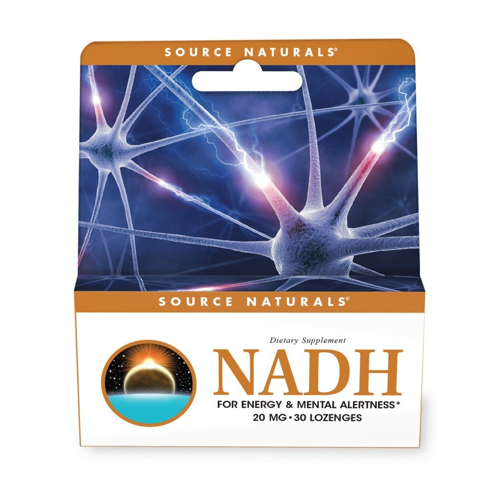 Source Naturals, Inc. NADH 20mg Sublingual 30 Lozenges