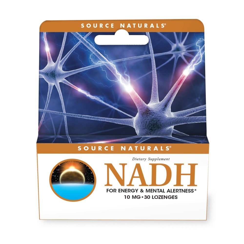 Source Naturals, Inc. NADH 10mg Co-E1 Sublingual 30 Tablet
